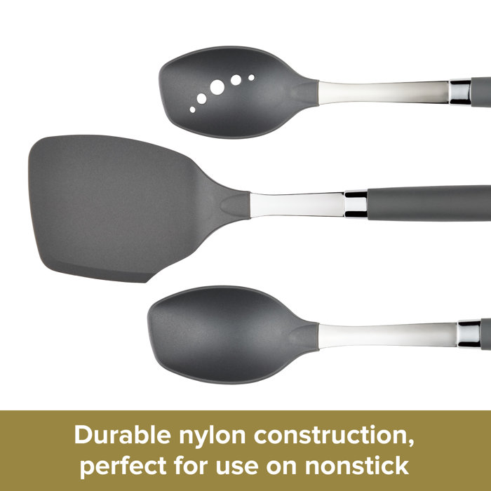 anolon 10 piece suregrip nylon nonstick kitchen utensil set